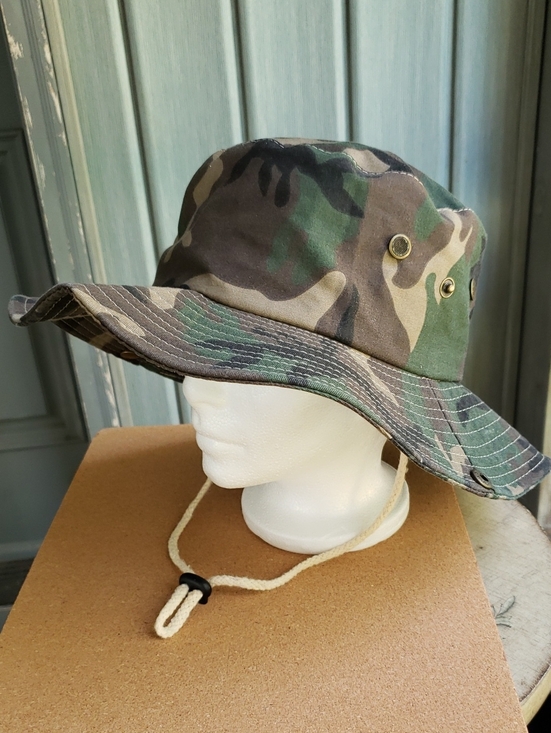 Old East Main Co Accessories - Adjustable brim Camo Sun Hat